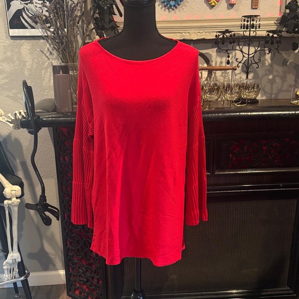 Lane Bryant Vibrant Red Sweater